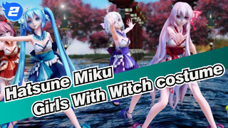 Hatsune Miku|【MMD】Follow your heart |mercy|5 Girls With Witch costume_2