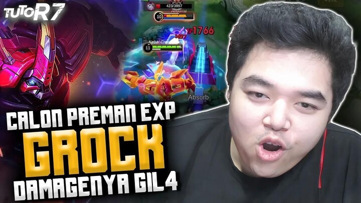 #TUTOR7 GROCK REVAMP BUILD DAMAGE!! ONE HIT COMBO !!