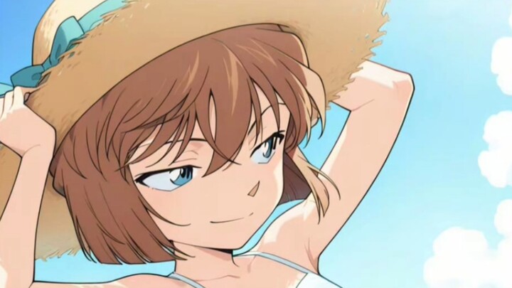 Ai Haibara, who is too beautiful, in Detective Conan