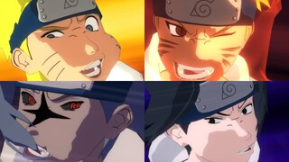 All Slaps - Naruto Ultimate Ninja Storm (60FPS)