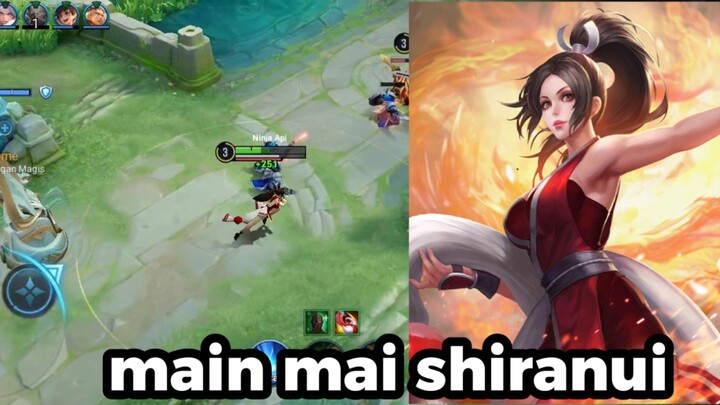 main mai shiranui || honor of king