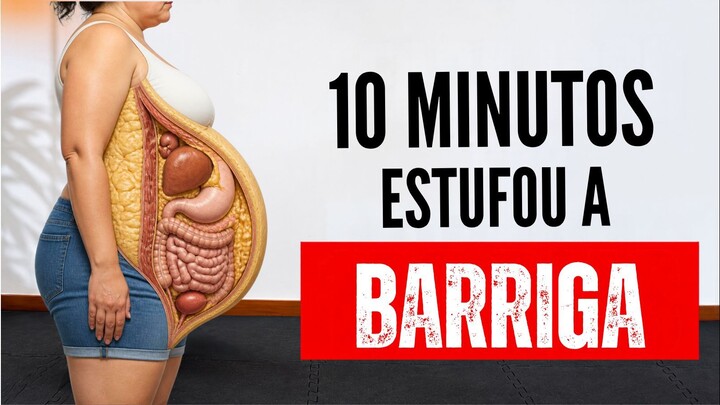 10 minutos após a refeição: O treino simples em casa para desinchar a barriga!
