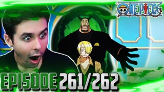 "THE DOOR DOOR FRUIT" One Piece Ep. 261,262 Live Reaction!