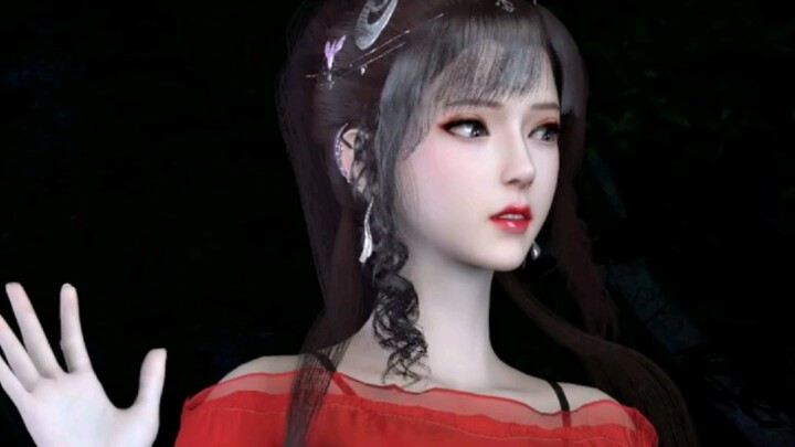小五姐姐真不愧是星斗女团一枝独秀，真美。（视频人物均为虚拟人coser）#元宇宙 #虚拟人 #国漫女神