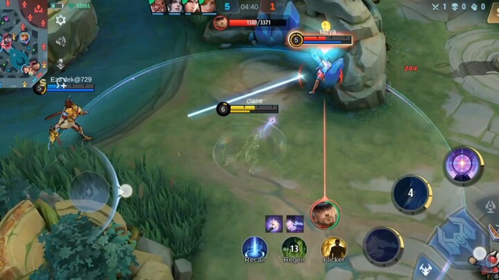 CLINT NGAJAKIN DUEL LESLEY? YAQUIN BANGET NIH | LESLEY GAMEPLAY | LESLEY MOBILE LEGENDS