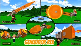 Aku Dapat Senjata Paling Keren Di Minecraft - Addon Generator Rex V2