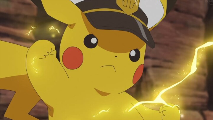 Riko and her group meet the exploration team and Galar Moltres appears