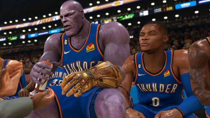 Legenda Thanos di NBA?! Serangan dan Pertahanan 99.999.999 (Versi Vertikal)