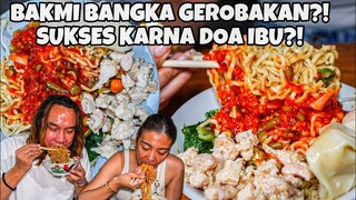 CABE SEMUA! BAKMI BANGKA RATING TINGGI DAN SUKSES KARENA DOA IBU