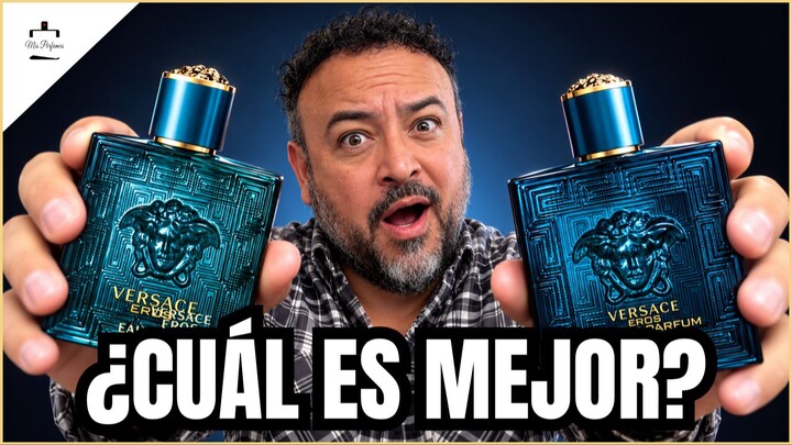 Versace Eros EDT o EDP: la comparación que necesitas antes de comprar