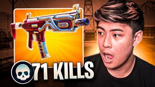 JOGUEI COM A M13 DO PASSE DE BATALHA E FIZ 71 KILLS! (COD MOBILE)