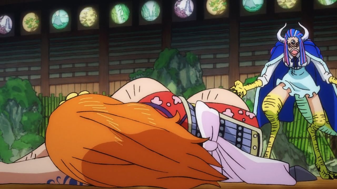 Beautiful Nami was knocked down by Ulti for protecting Luffy from becoming  the Pirate King ONE PIECE - BiliBili