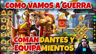 COMANDANTES Y EQUIPAMIENTOS PARA LA GUERRA A MEDIA NOCHE - RISE OF KINGDOMS