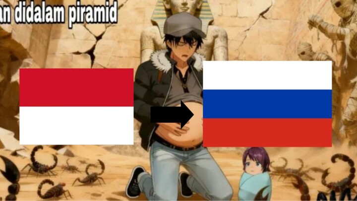 cowok hamil lahiran di dalam piramid dubbing russian