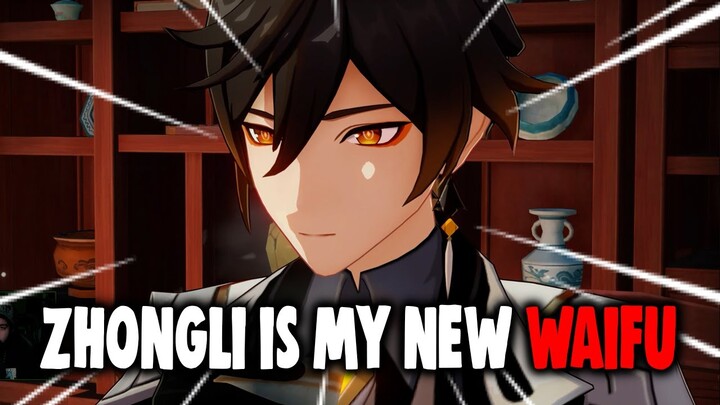 Zhongli Is My New Waifu In Genshin Impact... | Discovering Zhongli Greatness For The First Time