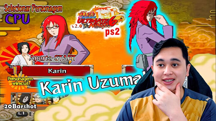 REVIEW KARIN UZUMAKI DARI TEAM TAKA CUY!! - Naruto Ultimate Ninja 6 ps2 (mod)