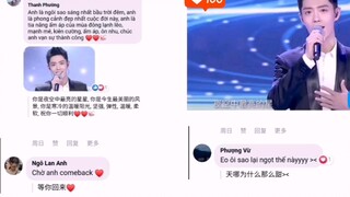 越南看肖战唱《夜空中最亮的星》好像廋了是因为发型的问题吗？