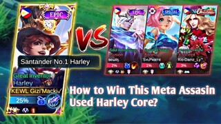 HOW TO WIN THIS META ASSASIN WITH SUPPORT ANGELA USED HARLEY CORE? Gizi'Macki✓