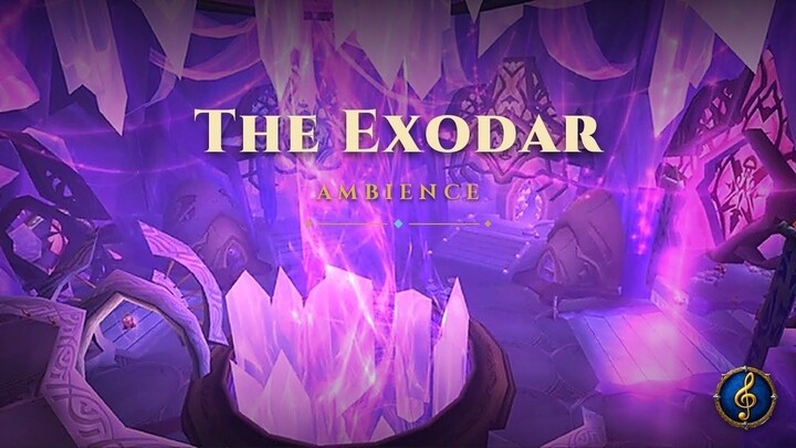 Crystal Healing Frequencies ✨ Ethereal Ambience for Sleep & Study (The Exodar, WoW TBC)