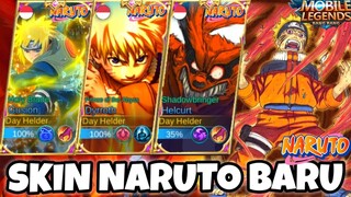 COBA SEMUA SKIN NARUTO DAN KURAMA! SKIN LEGEND KALAH SAMA INI !