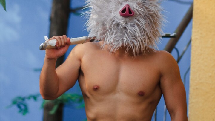 Menurutku, Inosuke yang pasang tindik puting pun masih tetap memesona.