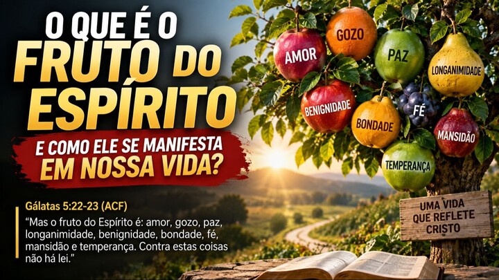 O que é o Fruto do Espírito e como ele se manifesta em nossa vida? Pr.Rodrigo Morais
