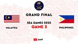 MALAYSIA VS PHILIPPINES FULL GAME 3 | DAY 3 SEA GAMES MLBB GRAND FINAL
