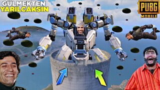 YENİ ROBOT MODU 😱 %100.1 GÜLMEK GARANTİ ( TAM BENLİK MOD ) 😂 PUBG MOBİLE KOMİK MONTAJ