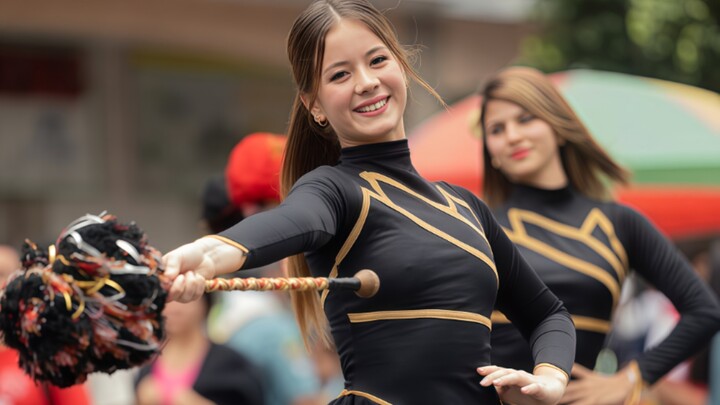 Nữ thần múa gậy, gây choáng ngợp tại Mỹ Latinh 🇪🇨