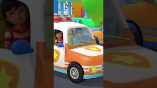 ล้ออยู่บนรถตำรวจ #trending #music #nurseryrhymes #vehicles #shorts #wheelsonthebus