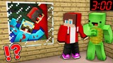 Nico and Cash Became Exe Monsters and CAME to JJ and Mikey in Minecraft Challenge Pranks - Maizen