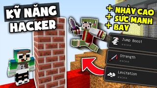 KHANGG HACK BEDWARS SỞ HỮU KIẾM BAY VÀ KỸ NĂNG HACKER SIÊU VIP *KHANGG TROLL NOOB TEAM MINECRAFT