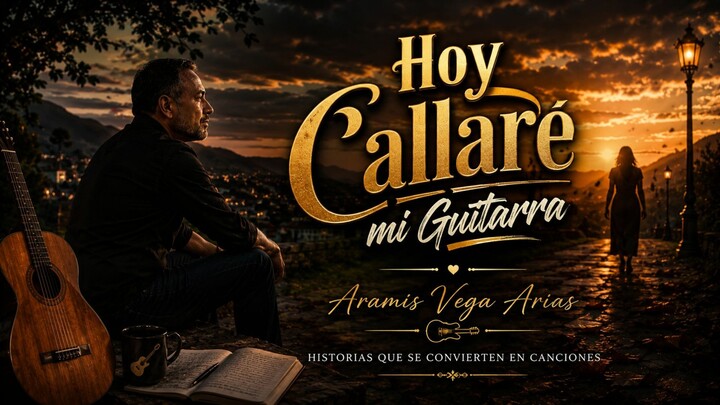 Hoy Callaré mi Guitarra | Vallenato Romántico Original | Video Oficial | Aramis Vega Arias