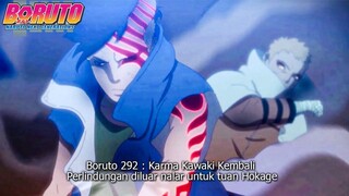 BORUTO EPISODE 292 SUB INDO - KAWASHIKI KARMA KAWAKI KEMBALI