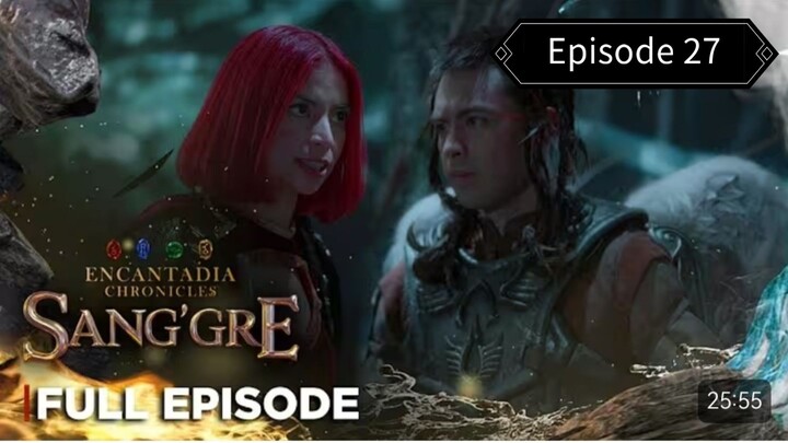 Filipino Encantadia Episode 27 - Ang sadya ni Pirena sa hari ng mulawin at Ang poot  ni Terra ..
