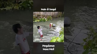 Pengalaman masa kecil waktu mandi di sungai. (Baca tulisan dari blog lama 😂)