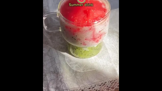 เครื่องดื่มสดชื่นรับซัมเมอร์ 🍉 🥝
