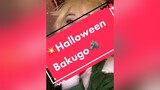 Halloween Bakugo!! Finally happier with how I restyled the wig😭🐺💥 myheroacademia bakugou halloweenbakugo wolfbakugou TargetHalloween