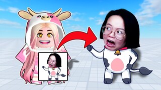 MOMON DI PRANK BERUBAH MENJADI GAMBAR YANG… ft @BANGJBLOX  | ROBLOX