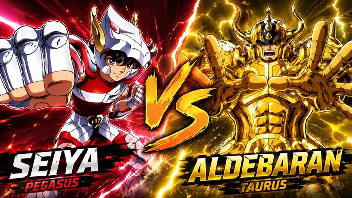 seiya VS Aldebarant, tebel banget ini orang 🫠
