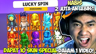 AKU DAPET 10 SKIN SPECIAL STUMBLE GUYS DALAM 1 VIDEO! HABIS 2 JUTA AN TAPI...- Stumble Guys