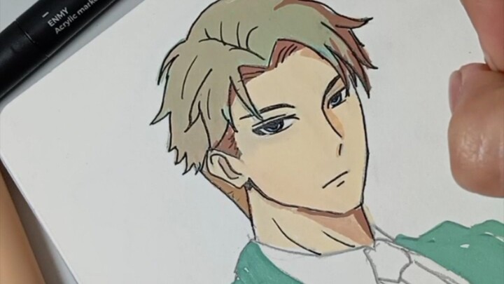 drawing Loid Forger