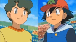 Hoenn League Caiyu Conference Preliminary Doubles Battle, Ash vs. Tomano