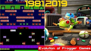 Evolution of Frogger Games [1981-2019]