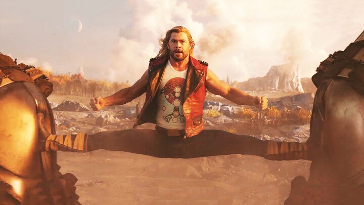 Thor does a split! The Celestials make their debut! Marvel's Thor 4 final trailer features almost en