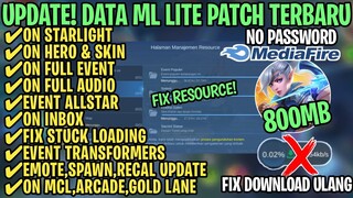 Data ML Lite Full Event 800Mb Terbaru Patch Allstar | ML Lite | Cara Mengatasi Lag & Patah Patah