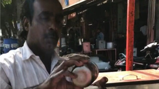 Hand-cranked lemonade, super delicious.