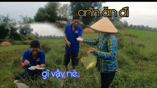 Tư Đi Cắm Câu Được Vợ Đem Đồ Ăn Tưởng Ngon Ai Ngờ...