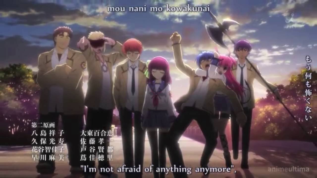 Angel Beats Ending 1 Hd Bilibili