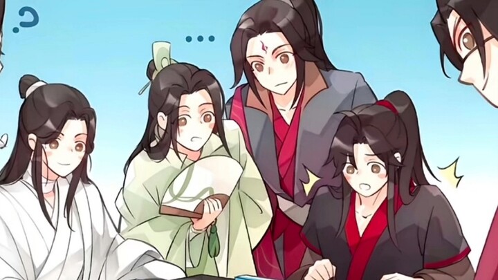 Xianxian: I must win against Lan Zhan Huahua: I must help my brother win